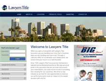 Tablet Screenshot of lawyerstitlearizona.com